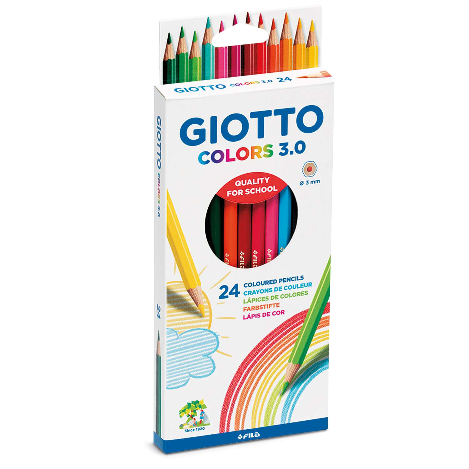 Giotto Colors 3.0 Colouring Pencil Sets